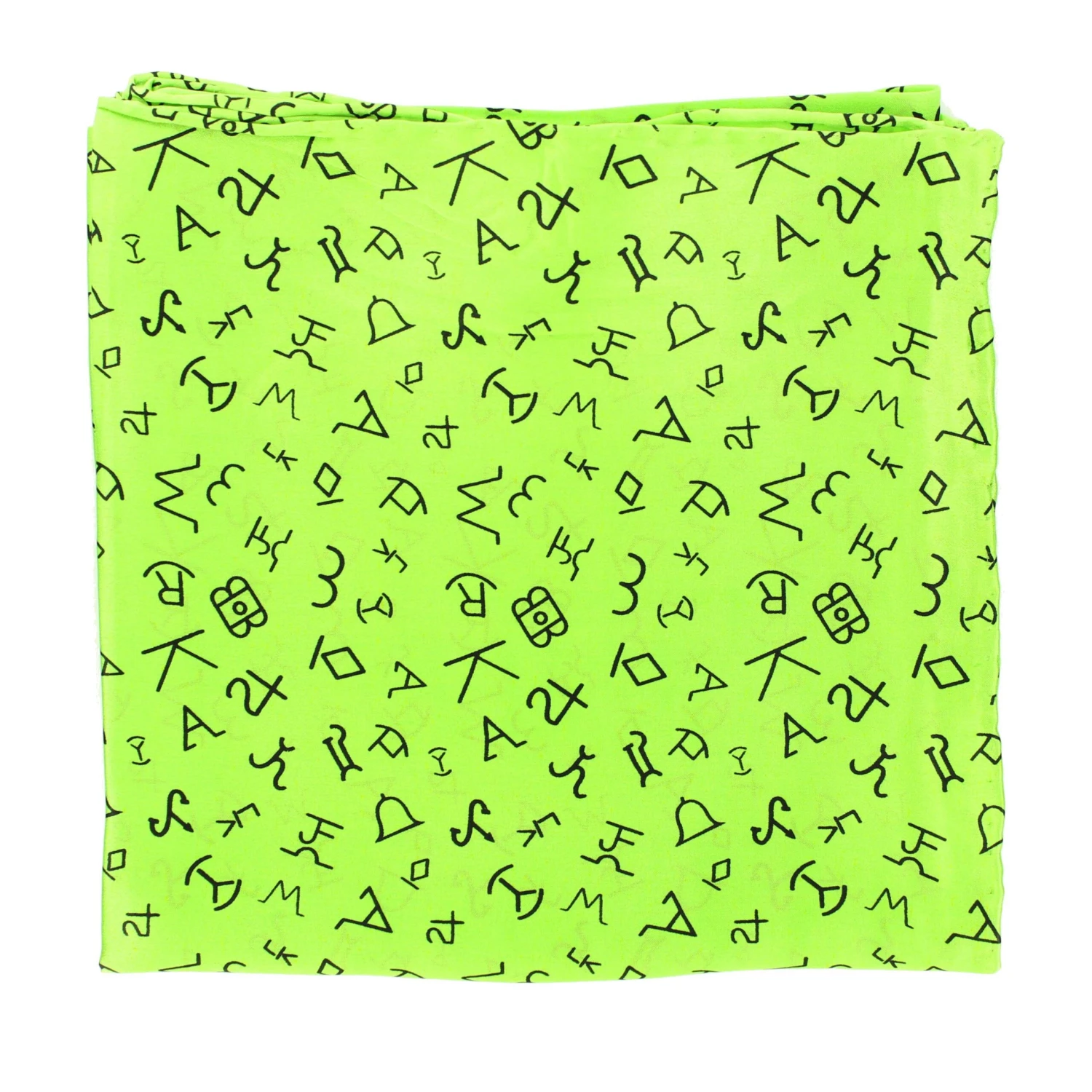 M&F Lime Branded Wild Rag 3 M&F Lime Branded Wild Rag