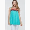 Women's Turquoise And Multi Color Crochet Tank -Weaver Leather Cowboy Store 0 164df480 77d5 4f02 8241 4537921d9576