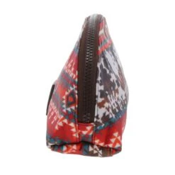 Hooey Cowprint/Red/Orange Makeup Bag -Weaver Leather Cowboy Store 0eL sEg