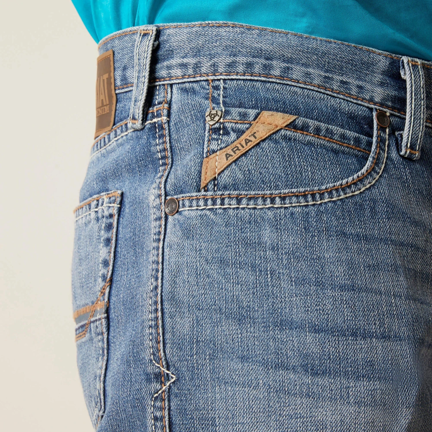 Ariat Men's M4 Landry Straight Jeans 7 Ariat Men's M4 Landry Straight Jeans - Image 5