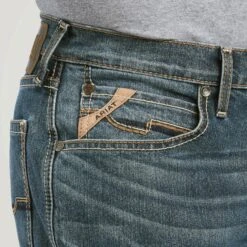 Ariat Men's M4 Silvano Straight Jeans -Weaver Leather Cowboy Store 10042208 01 warm