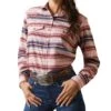 Ariat Women's Reata Shirt -Weaver Leather Cowboy Store 10043332 front