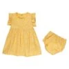 Wrangler Yellow Peasant Dress Set