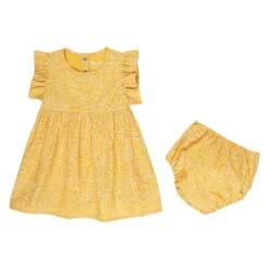 Wrangler Yellow Peasant Dress Set