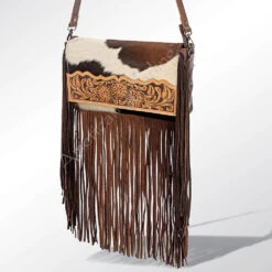 American Darling Brown White Hide And Fringe Purse 11 American Darling Brown White Hide And Fringe Purse -Weaver Leather Cowboy Store 116709 z 2333e76e 48bf 4248 9674 0adc0da42622