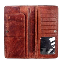 American Darling Tooled Buck Stitch Wallet -Weaver Leather Cowboy Store 116858 G