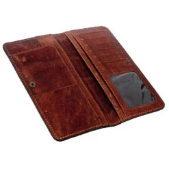 American Darling Tooled Buck Stitch Wallet -Weaver Leather Cowboy Store 116858 I