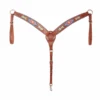 Oxbow Hand-Painted Southwest Style Breast Collar -Weaver Leather Cowboy Store 122876