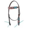 Oxbow Aztec Beaded Browband -Weaver Leather Cowboy Store 124011 OXBOW TACK