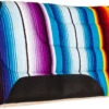Mustang Serape Navajo Pad With Fleece Bottom -Weaver Leather Cowboy Store 1245 SR