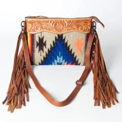 American Darling Conceal Carry Tan Aztec Clutch -Weaver Leather Cowboy Store 124869 C