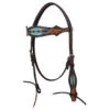 Oxbow Navajo Embroidered Browband Headstall 1 Oxbow Navajo Embroidered Browband Headstall -Weaver Leather Cowboy Store 126100 768x768 1