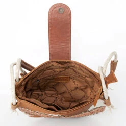 American Darling Cowhide & Rope Bag -Weaver Leather Cowboy Store 131282 K