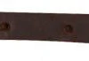 Brown Leather Curb Strap