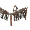 Showman Pony Metallic Leopard Headstall And Breast Collar -Weaver Leather Cowboy Store 13866