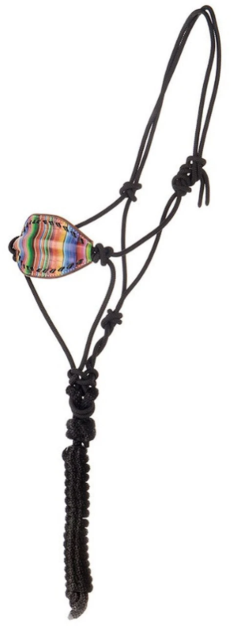Serape Bronc Nose Rope Halter 4 Serape Bronc Nose Rope Halter - Image 2