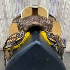 Double T Hard Seat 12" Roper Pony Saddle 9 Double T Hard Seat 12" Roper Pony Saddle -Weaver Leather Cowboy Store 1582012