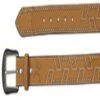 Hooey Men's Natural Belt With Stacked Embroidery -Weaver Leather Cowboy Store 1652BE1