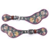 Ladies Purple Tribal Spur Straps -Weaver Leather Cowboy Store 16856892620 rafter t spur straps ss418