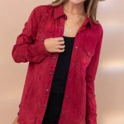 Red Swayze Fringe Blouse -Weaver Leather Cowboy Store 16887023 c4527dee fee5 417d