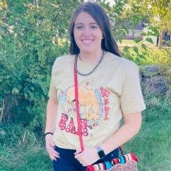 Let'er Buck Bar Bronc Tee -Weaver Leather Cowboy Store 168TEE