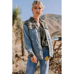 Mixed Print Breast Pocket Washed Jacket -Weaver Leather Cowboy Store 17278902 4086359f 2f4a 42ed 800b c7f4ca1e8730