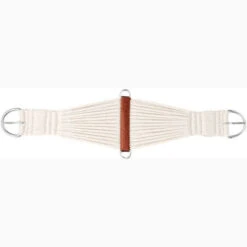 Mustang White Austin Roper Cinch