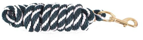 Hunter Green/White 8' Lead Rope 3 Hunter Green/White 8' Lead Rope