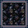 Hooey Space Cowboy Wild Rag-Black/Reds/Blues -Weaver Leather Cowboy Store 1FVCRtAU