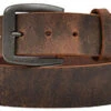 3D Men's Brown Plain Belt -Weaver Leather Cowboy Store 1 12 BAY APACHE prod 71136 l D1162
