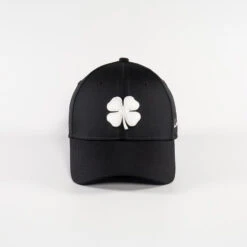 Black Clover Black Cap With White Clover