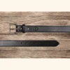 Texaas Saddlery Black Latigo Belt