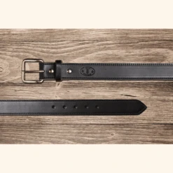 Texaas Saddlery Black Latigo Belt