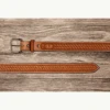 Texas Saddlery Natural Basketweave Belt