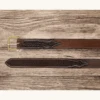 Texas Saddlery Kids Chocolate Roughout/Spider Tooled Combo Belt