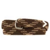 Brown And Tan Braided Web Belt 2 Brown And Tan Braided Web Belt -Weaver Leather Cowboy Store 2000601