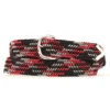 Black, Burgundy And Grey Web Belt -Weaver Leather Cowboy Store 2000655