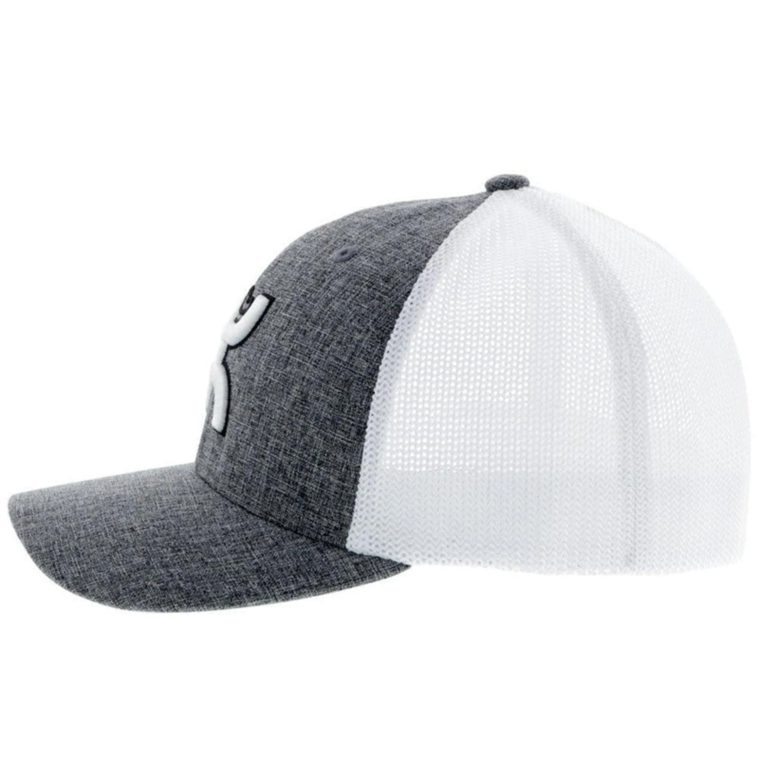 Hooey YOUTH Grey/White Cap-White Hooey Up Patch 4 Hooey YOUTH Grey/White Cap-White Hooey Up Patch - Image 2