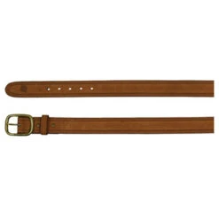 Brushed Brown Leather Belt