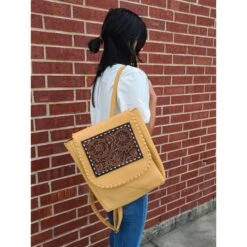 American Darling Buckskin Backpack -Weaver Leather Cowboy Store 20210628 123846