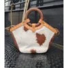 American Darling Wood Handle Cow Hide Hand Bag -Weaver Leather Cowboy Store 20220108 104419