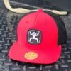 Hooey YOUTH High Profile Red/Black Cap-Hooey Up Patch 2 Hooey YOUTH High Profile Red/Black Cap-Hooey Up Patch -Weaver Leather Cowboy Store 20220824 154620