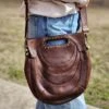 Spaghetti Western Brown Moon Purse -Weaver Leather Cowboy Store 20230213 130333