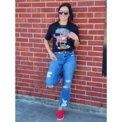 Flying Monkey High Rise Straight Lolita Jean -Weaver Leather Cowboy Store 20230215 102304