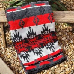 White Montezuma B.S. Throw