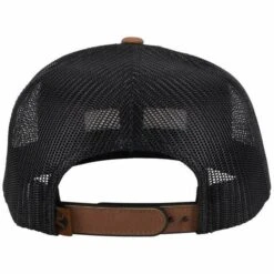 Hooey High Profile Brown/Black Cap-Black Hooey Patch -Weaver Leather Cowboy Store 2113T BRBKb