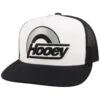Hooey High Profile White/Black Trucker Cap-Hooey Logo -Weaver Leather Cowboy Store 2115T WHBK
