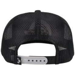 Hooey High Profile White/Black Trucker Cap-Hooey Logo -Weaver Leather Cowboy Store 2115T WHBK 1