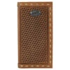 Justin Basket Weave Tooled Wallet -Weaver Leather Cowboy Store 2122767W2 p997 l p997 z650