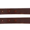 Brown Leather Spur Straps